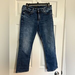 Silver Jean Co Suki Capri W29/L 22 1/2